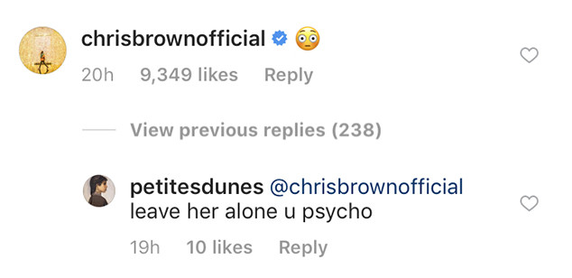 Chris Brown Comments On Rihanna S Sexy Instagram Pic And Fans Are